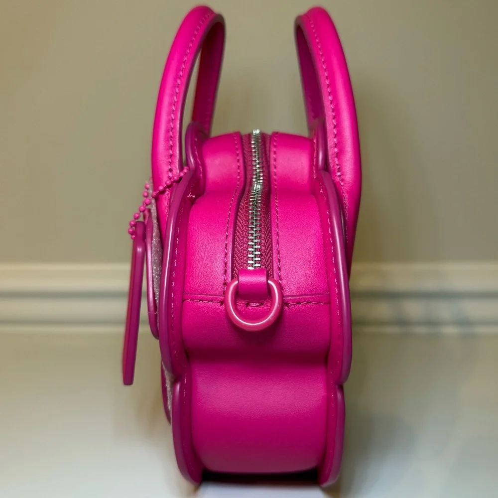 Coach Tea Rose Crossbody in Dragonfruit - Picture 2 of 12